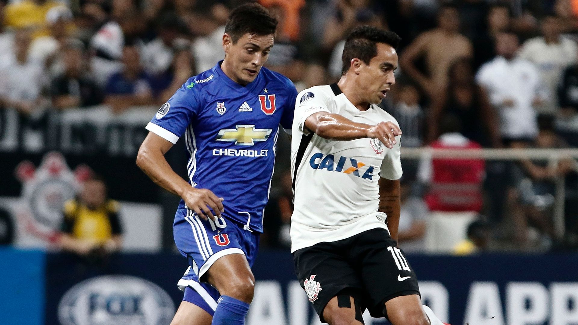 Jadson Matias Rodriguez Corinthians Universidad de Chile Copa Sudamericana 05042017