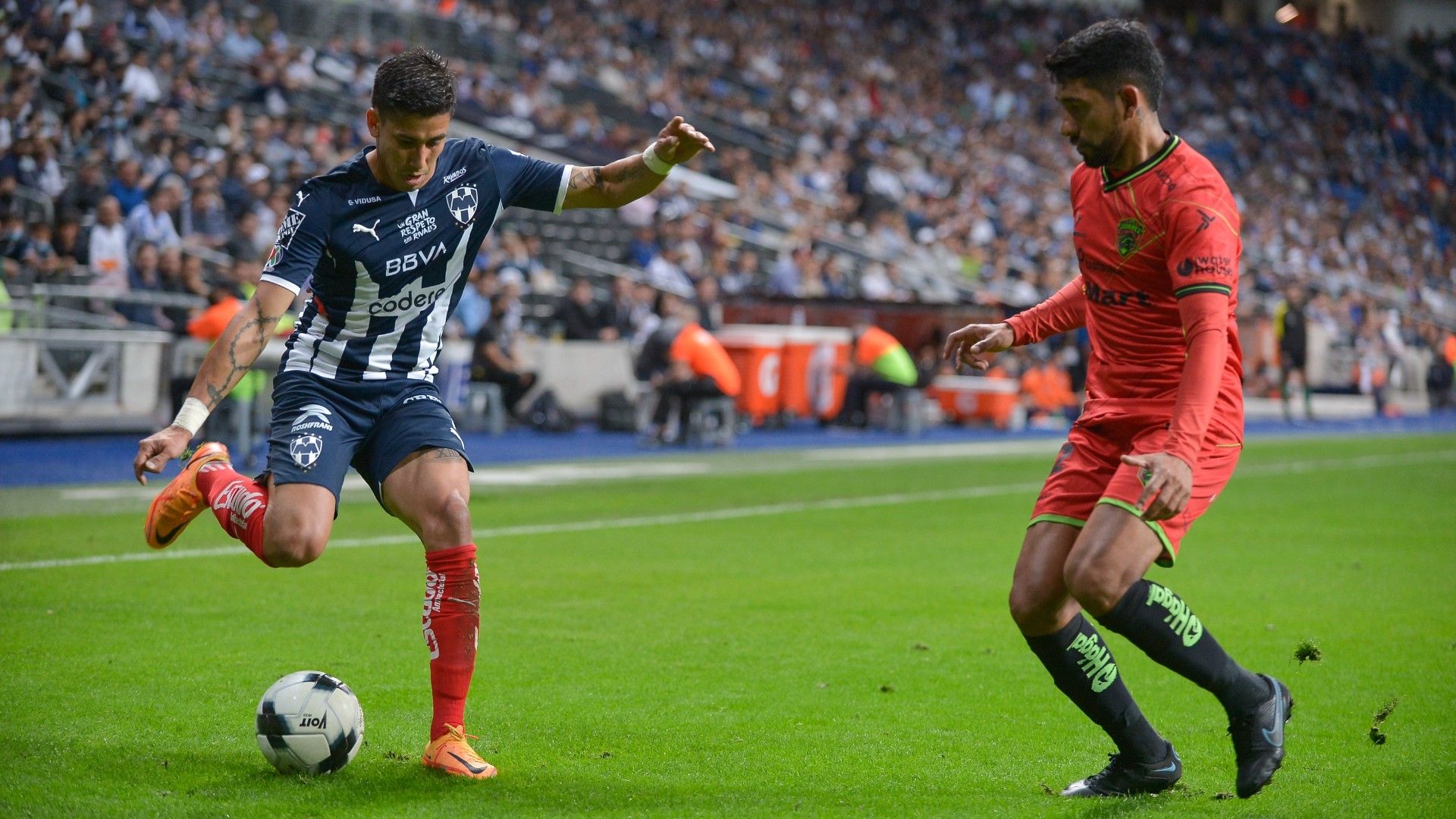 Maxi Meza Rayados Monterrey Juárez Clausura 2022