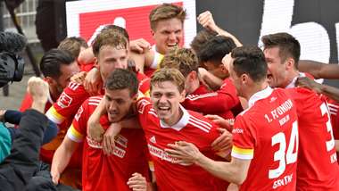 Union Berlin Team Jubel