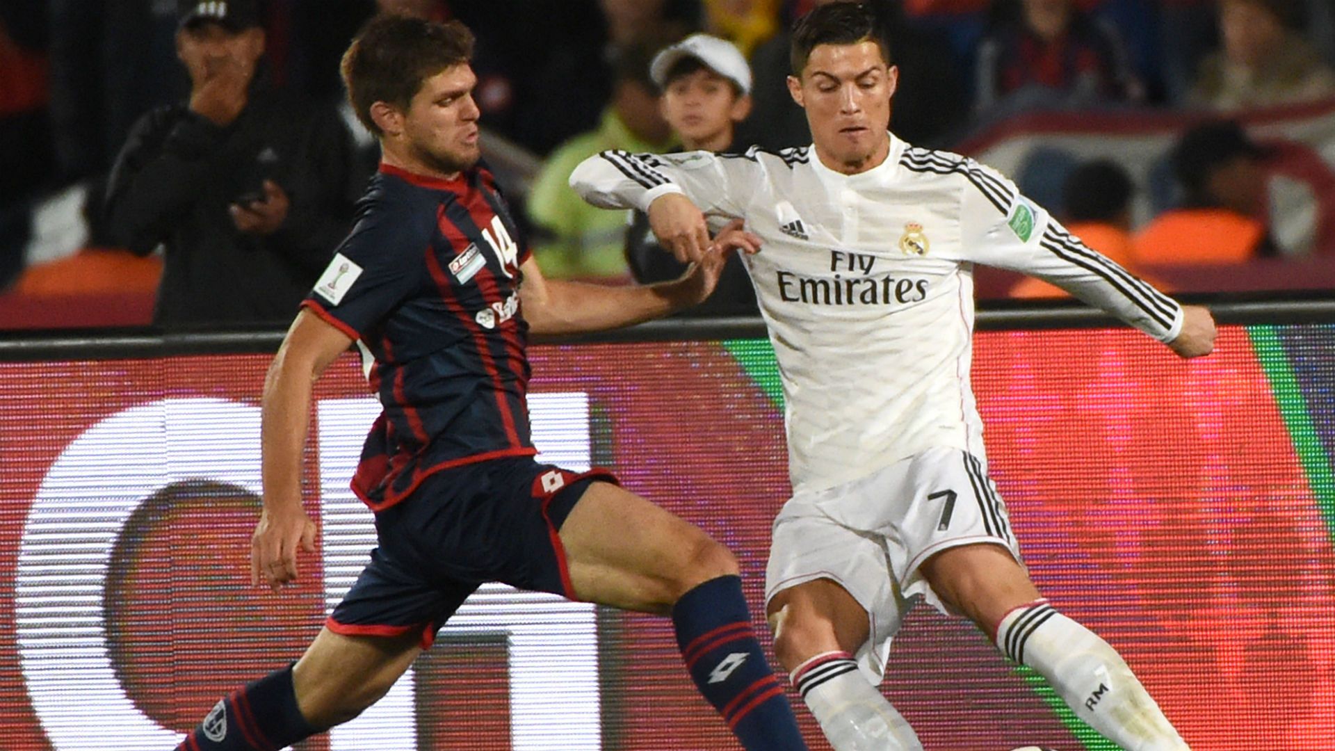 Kannemann Cristiano. San Lorenzo Real Madrid