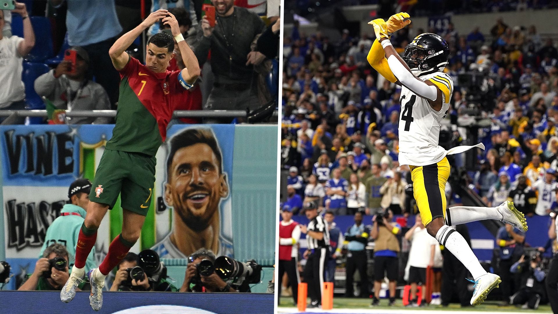 Cristiano Ronaldo George Pickens