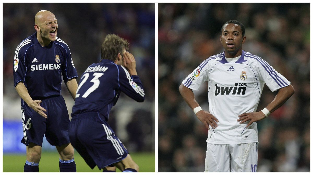 Gravesen Robinho (real Madrid)