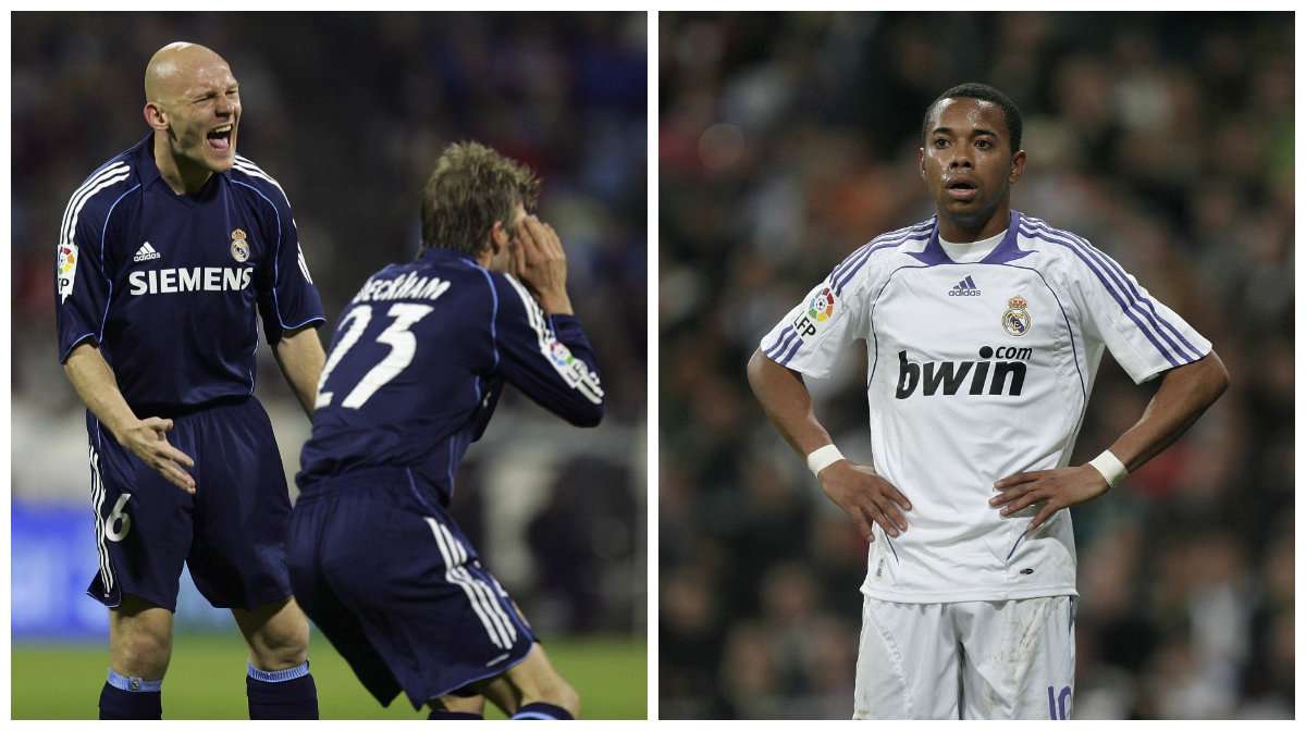 Gravesen Robinho (real Madrid)