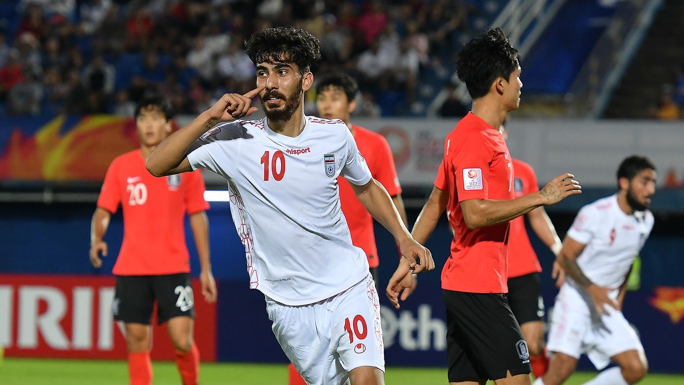Reza Shekari | U23 South Korea vs U23 Iran | AFC U23 Championship 2020 | Group Stage