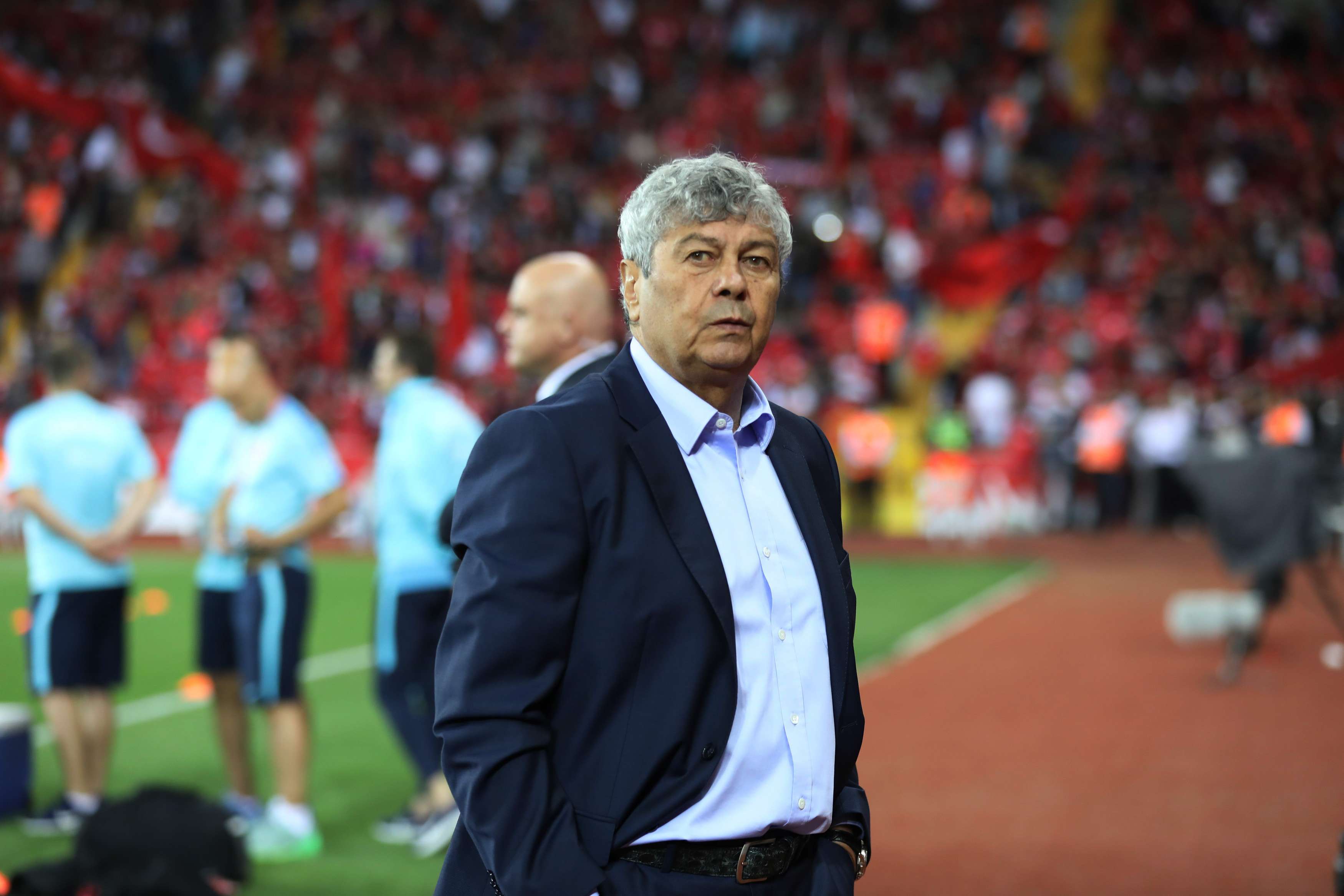 Mircea Lucescu no comando da Turquia