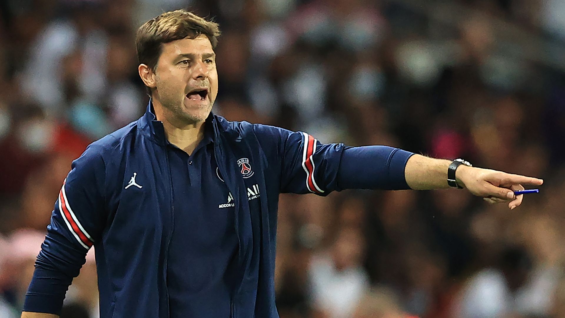Mauricio Pochettino PSG-Strasbourg
