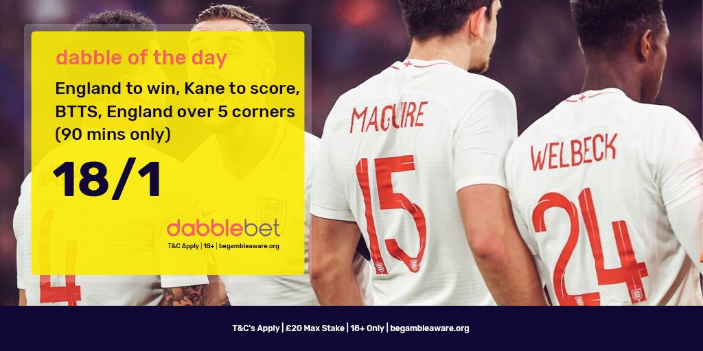 England Colombia dabble of the day