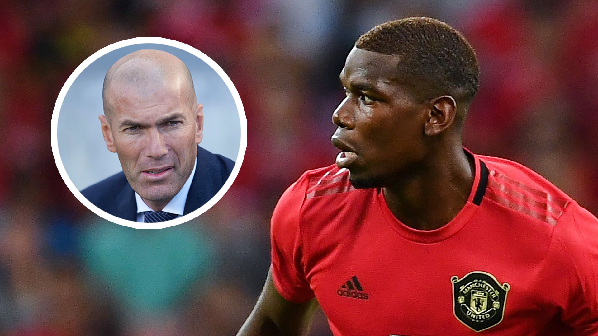 Zinedine Zidane Paul Pogba