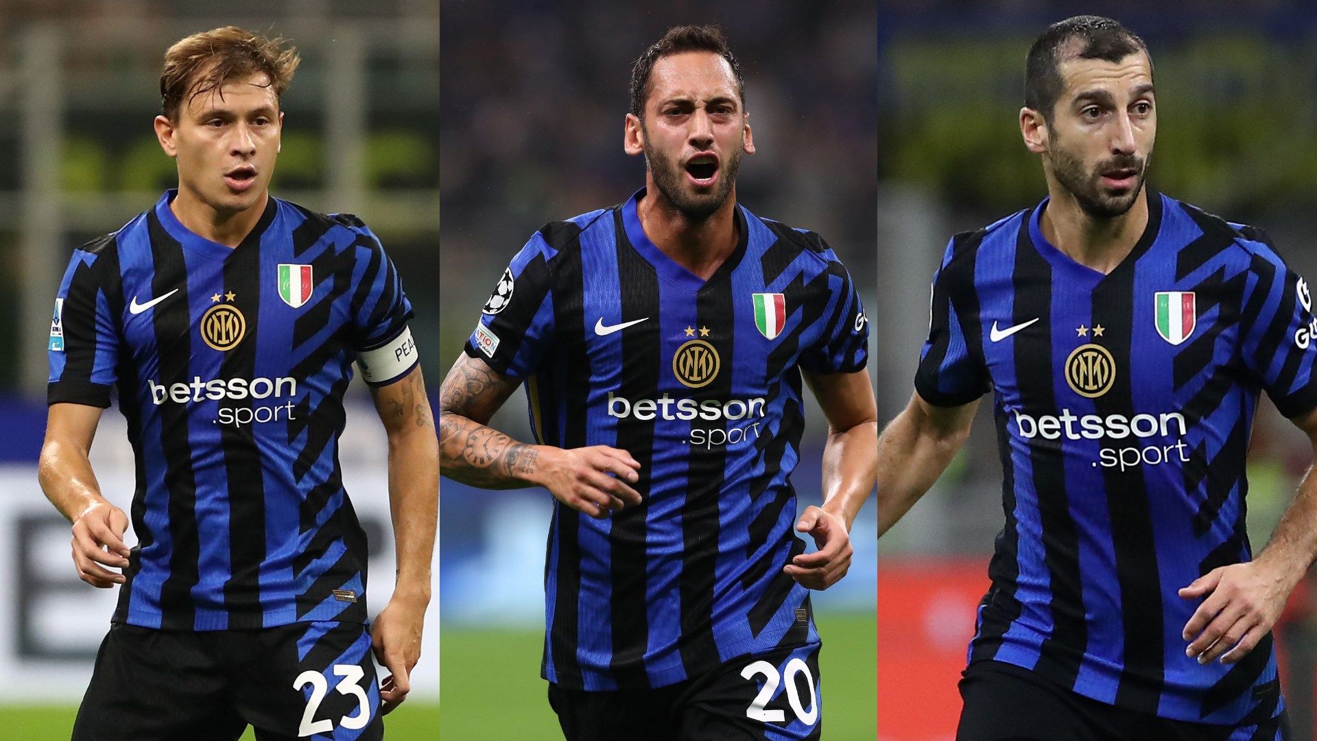 Barella Calhanoglu Mkhitaryan