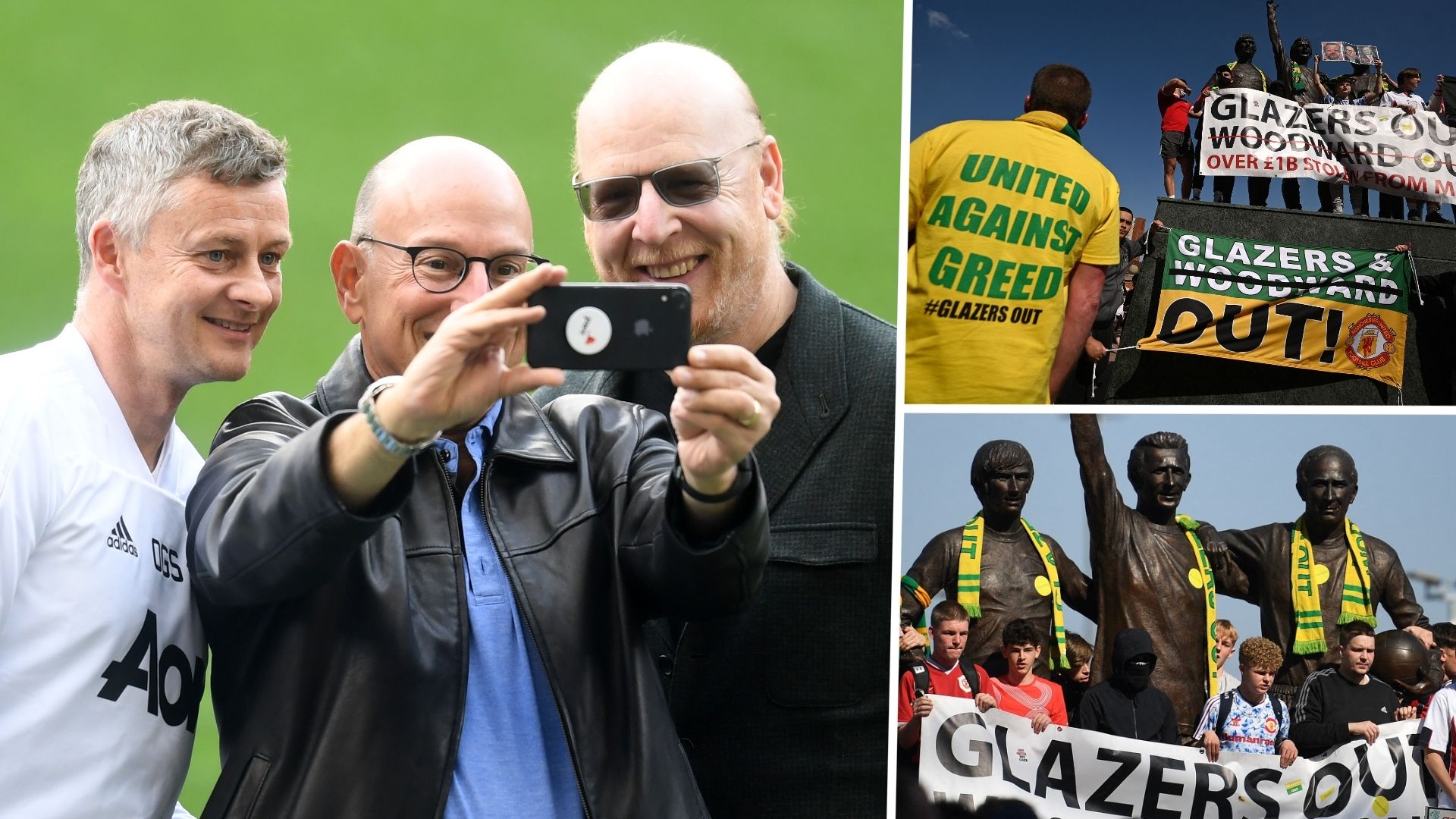 Glazer Family Protests Manchester United GFX