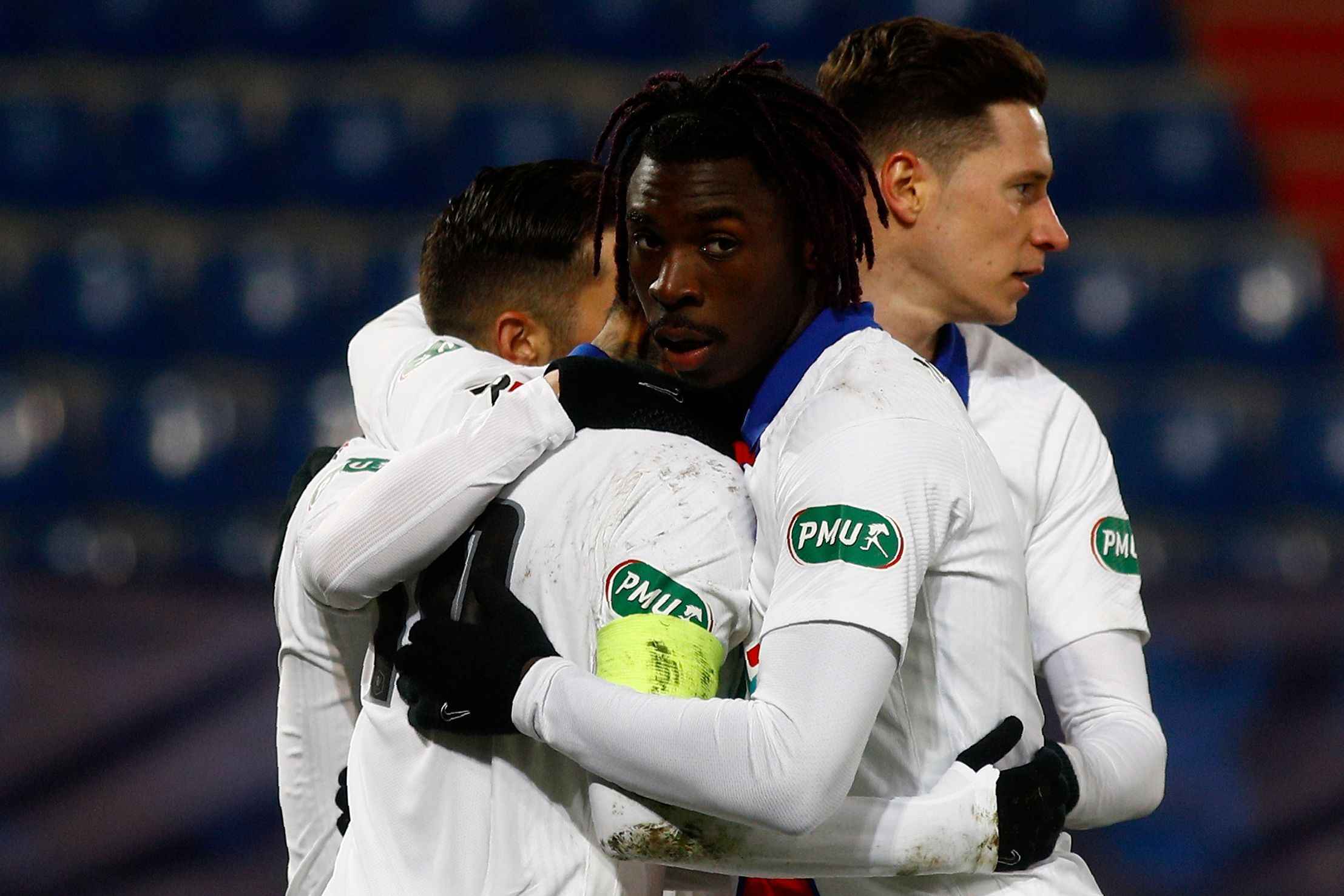 Kean Draxler Caen-PSG