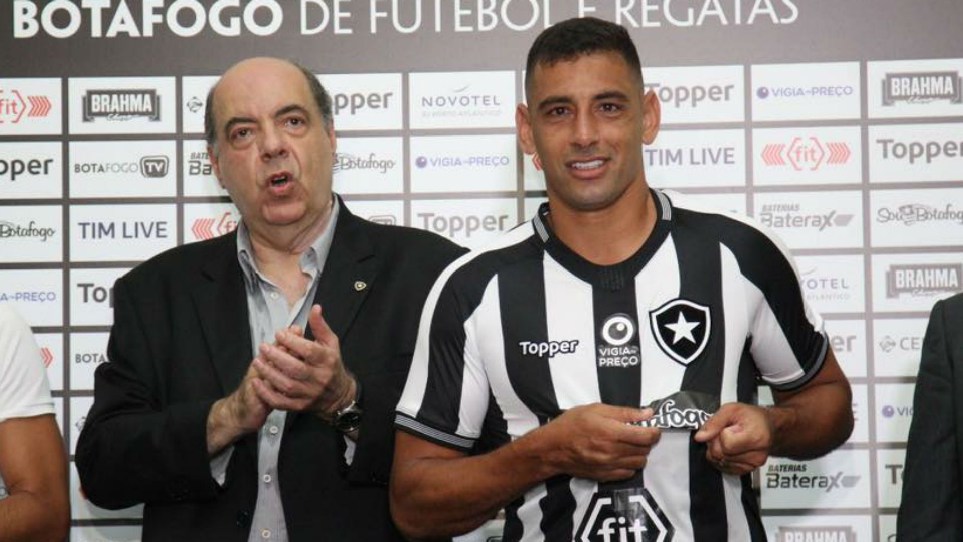 Diego Souza Botafogo apresentação 09 03 2019