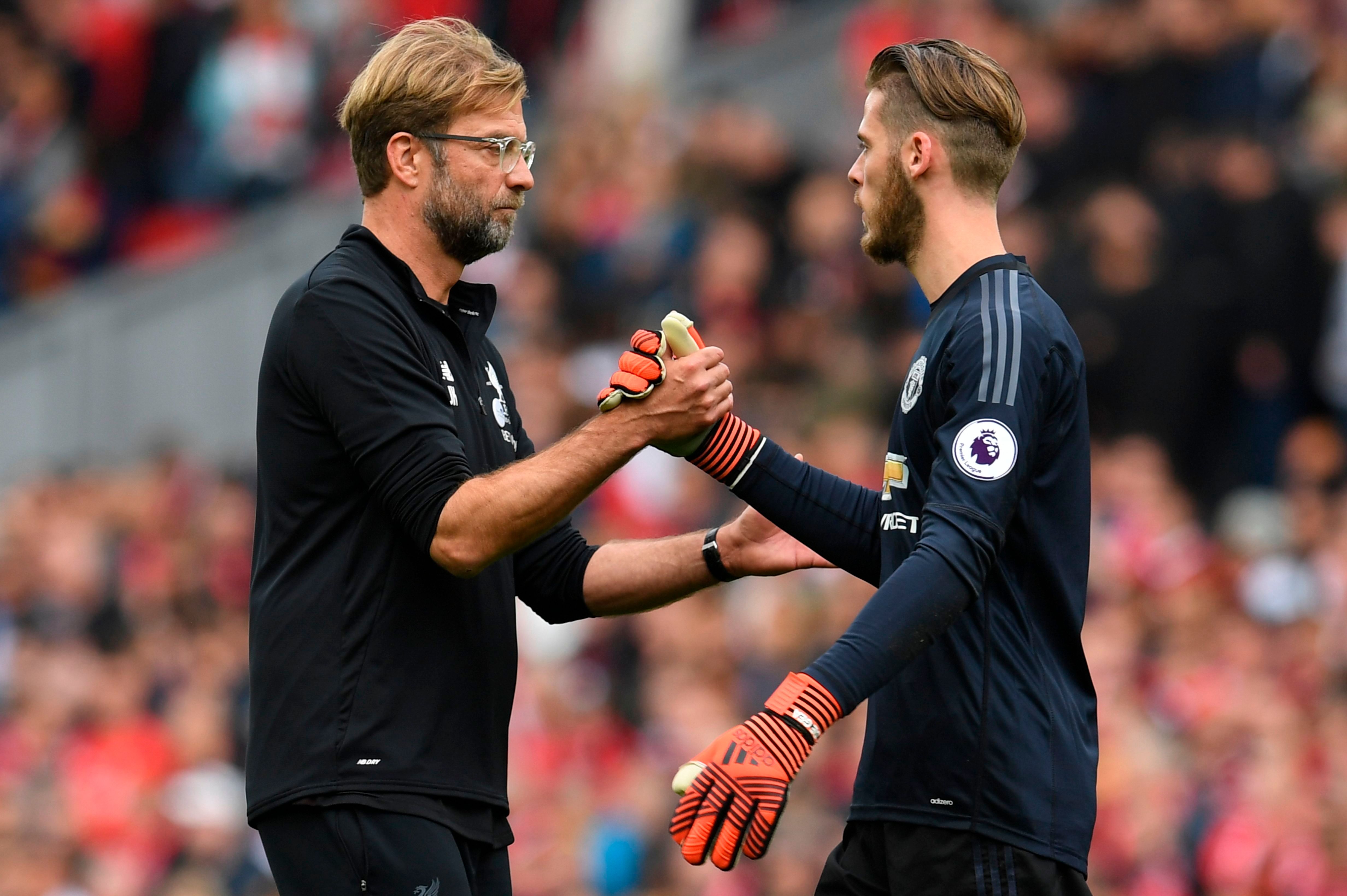 Jurgen Klopp & David De Gea