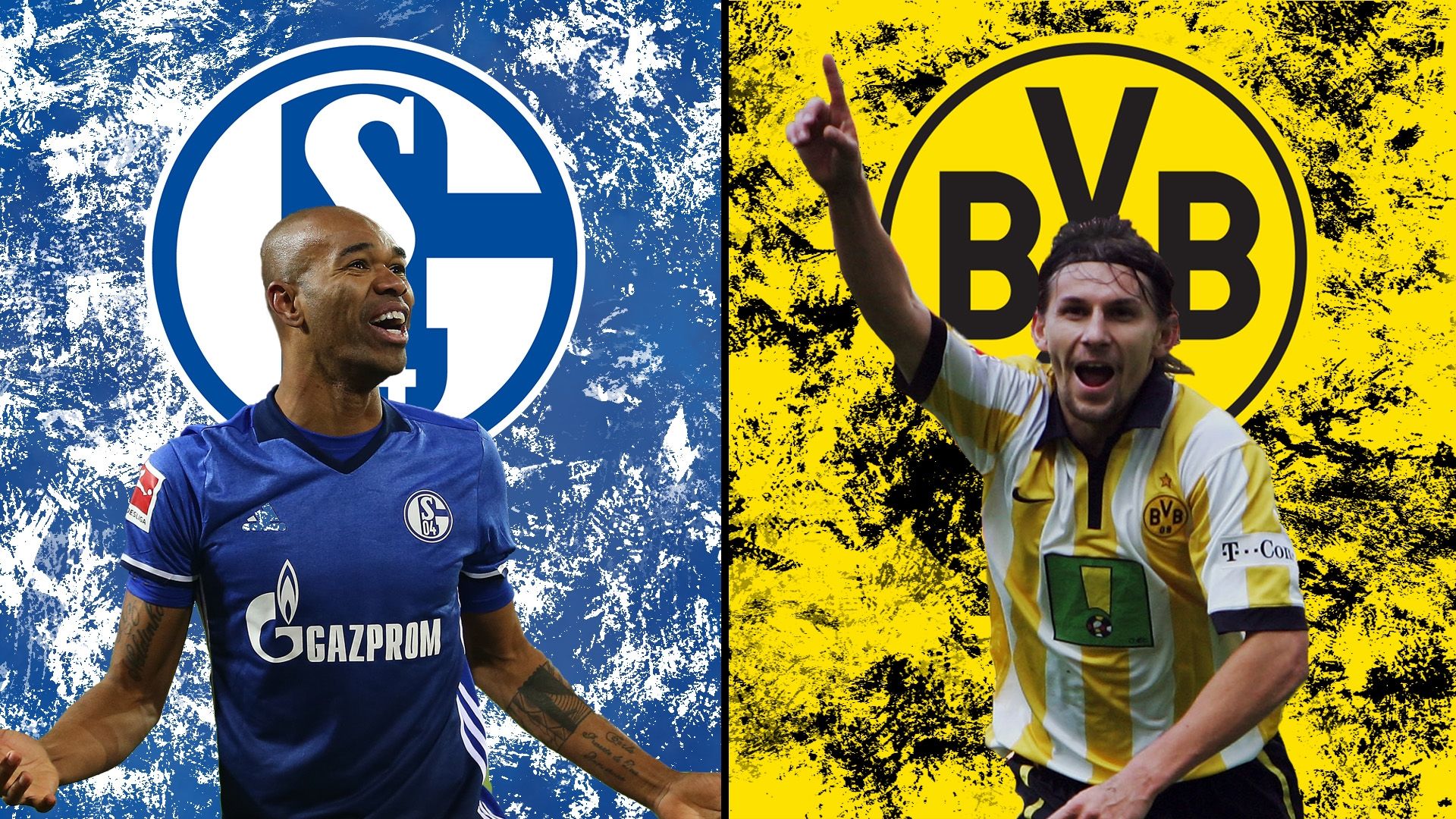 GFX Schalke Dortmund Derby