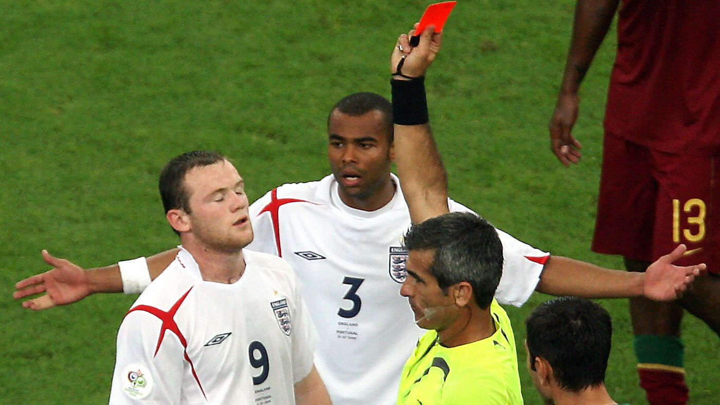 Rooney red card
