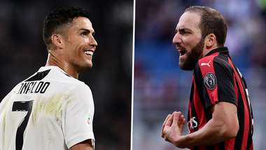 Cristiano Ronaldo, Gonzalo Higuain composite