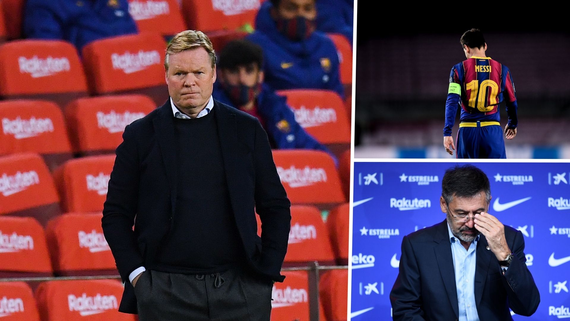 Barcelona Koeman messi bartomeu