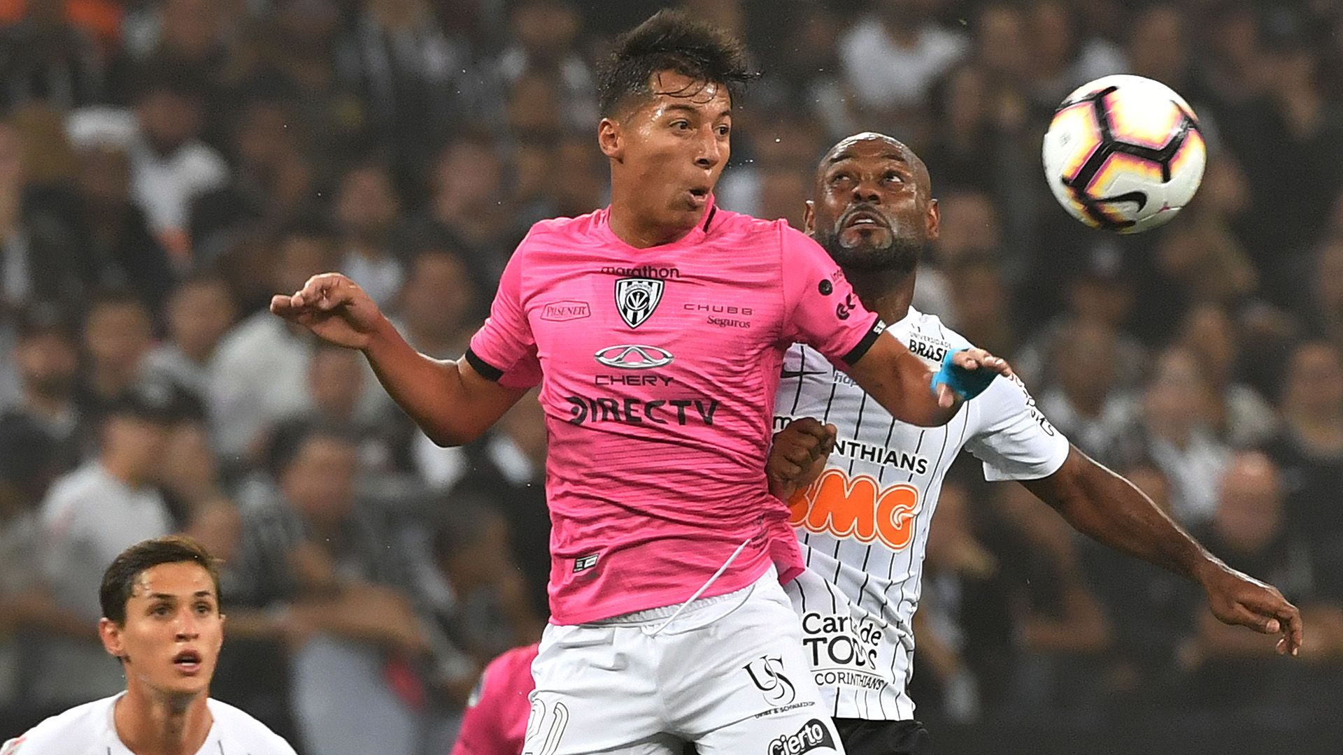 Vagner Love Alan Franco Corinthians Independiente del Valle Copa Sudamericana 18092019