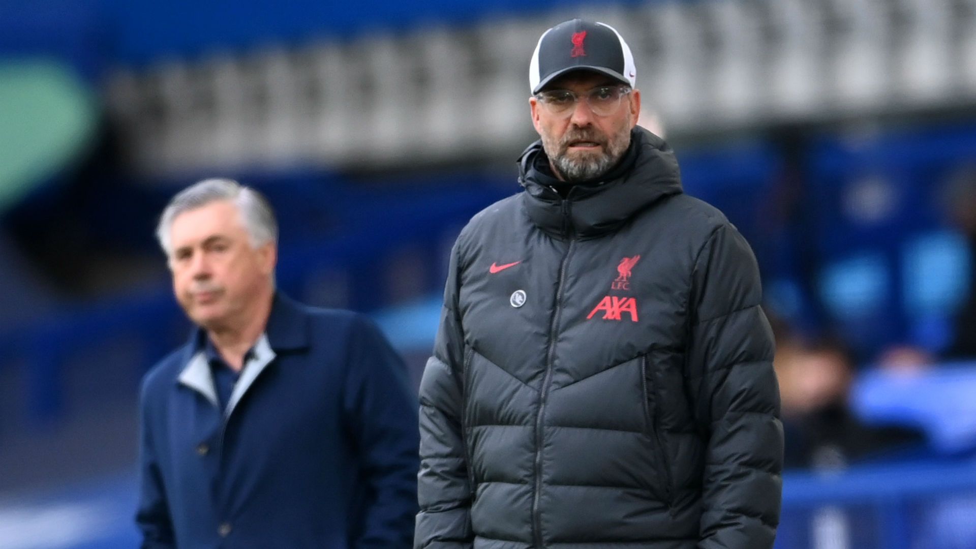 Jurgen Klopp Carlo Ancelotti Liverpool Everton 2020-21