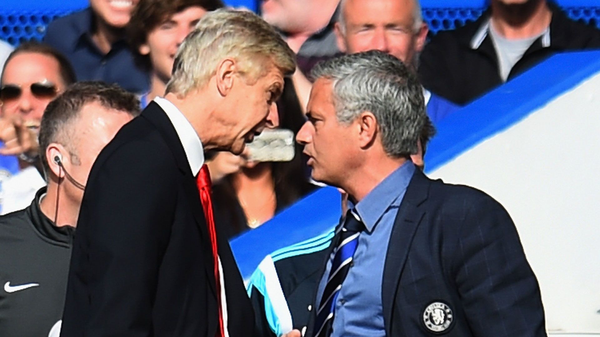 Arsene Wenger Jose Mourinho 10052014