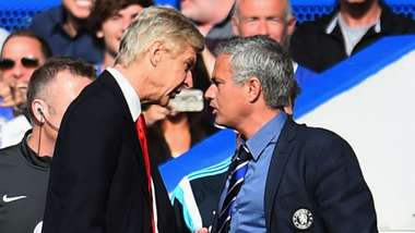 Arsene Wenger Jose Mourinho 10052014