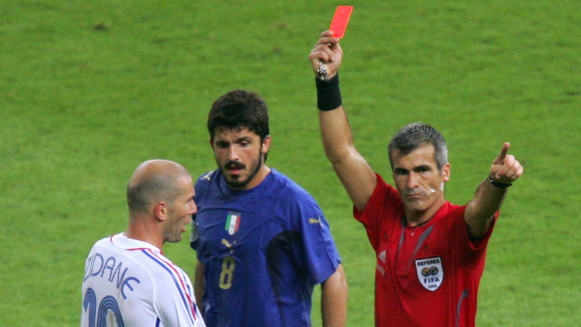 Zinedine Zidane 2006 World Cup final