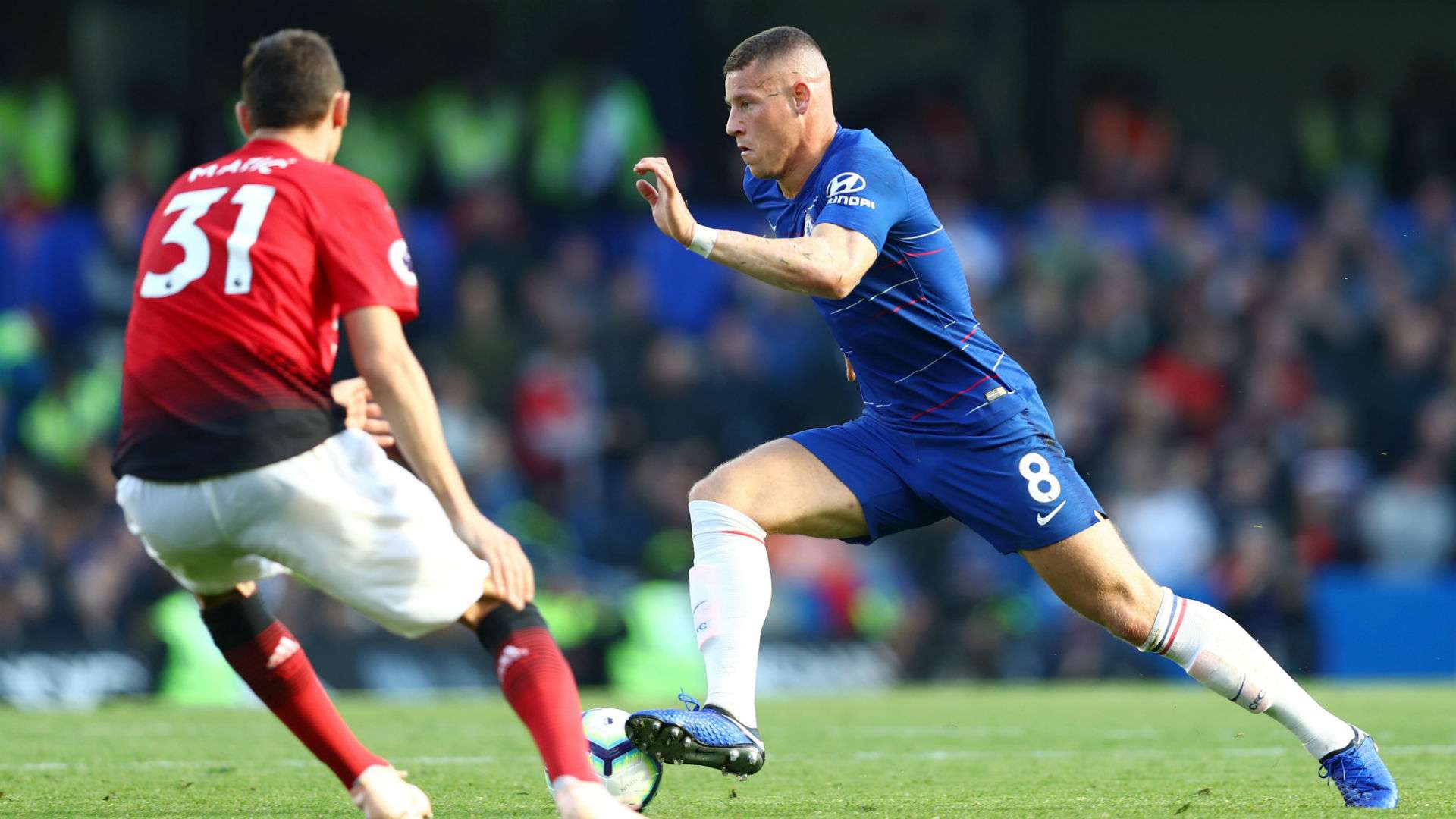 Ross Barkley Chelsea Manchester United 201018