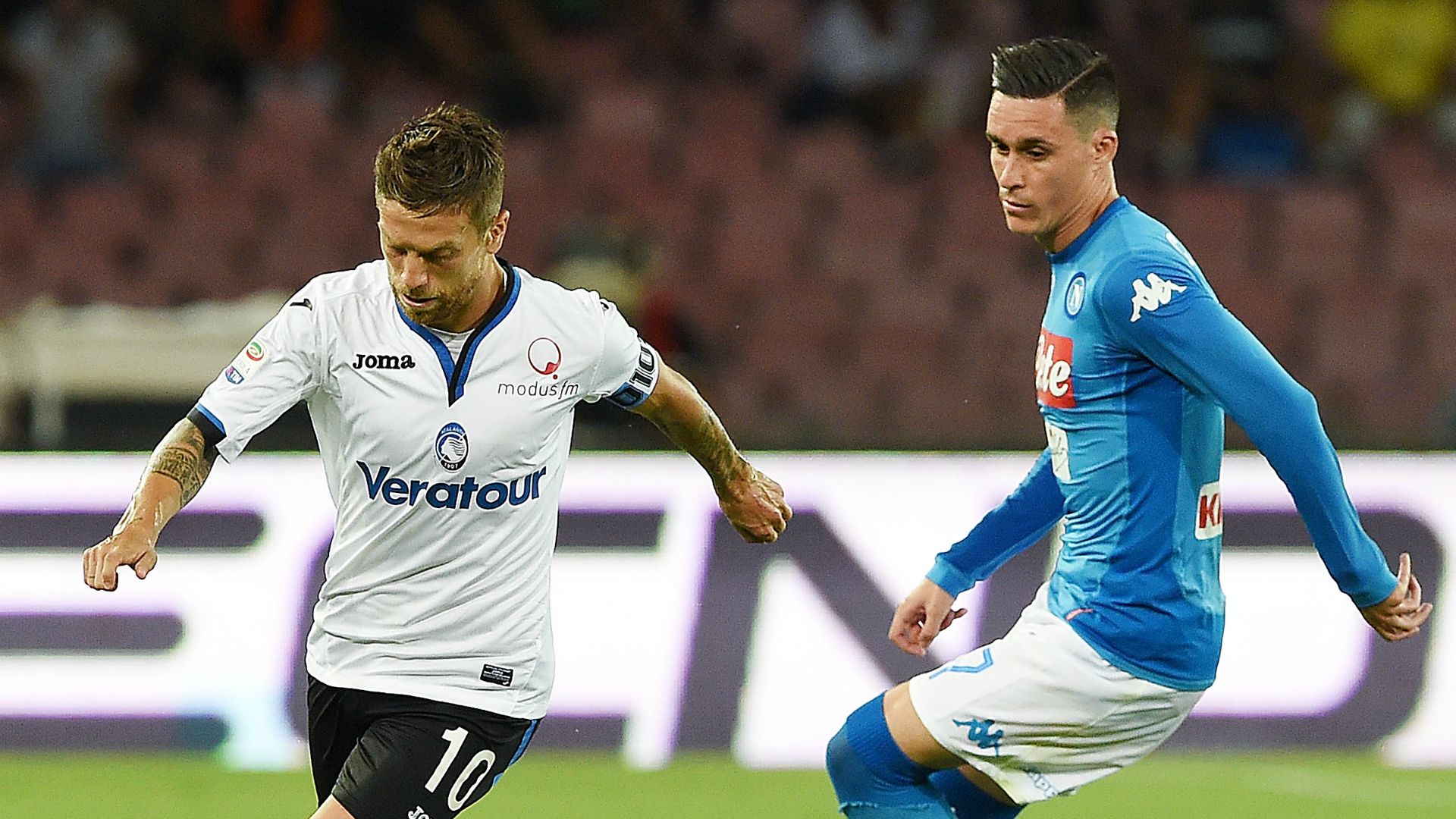 Callejon Papu Gomez Napoli Atalanta Serie A