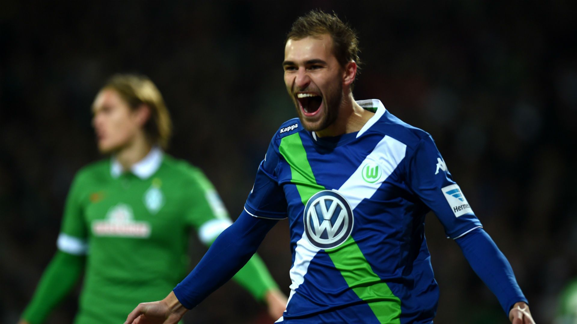 Bas Dost Werder Bremen VfL Wolfsburg 01032015