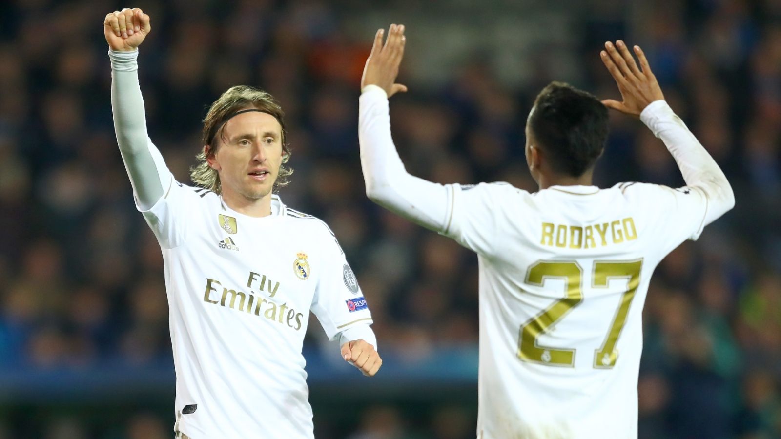 Rodrygo Luka Modric Real Madrid
