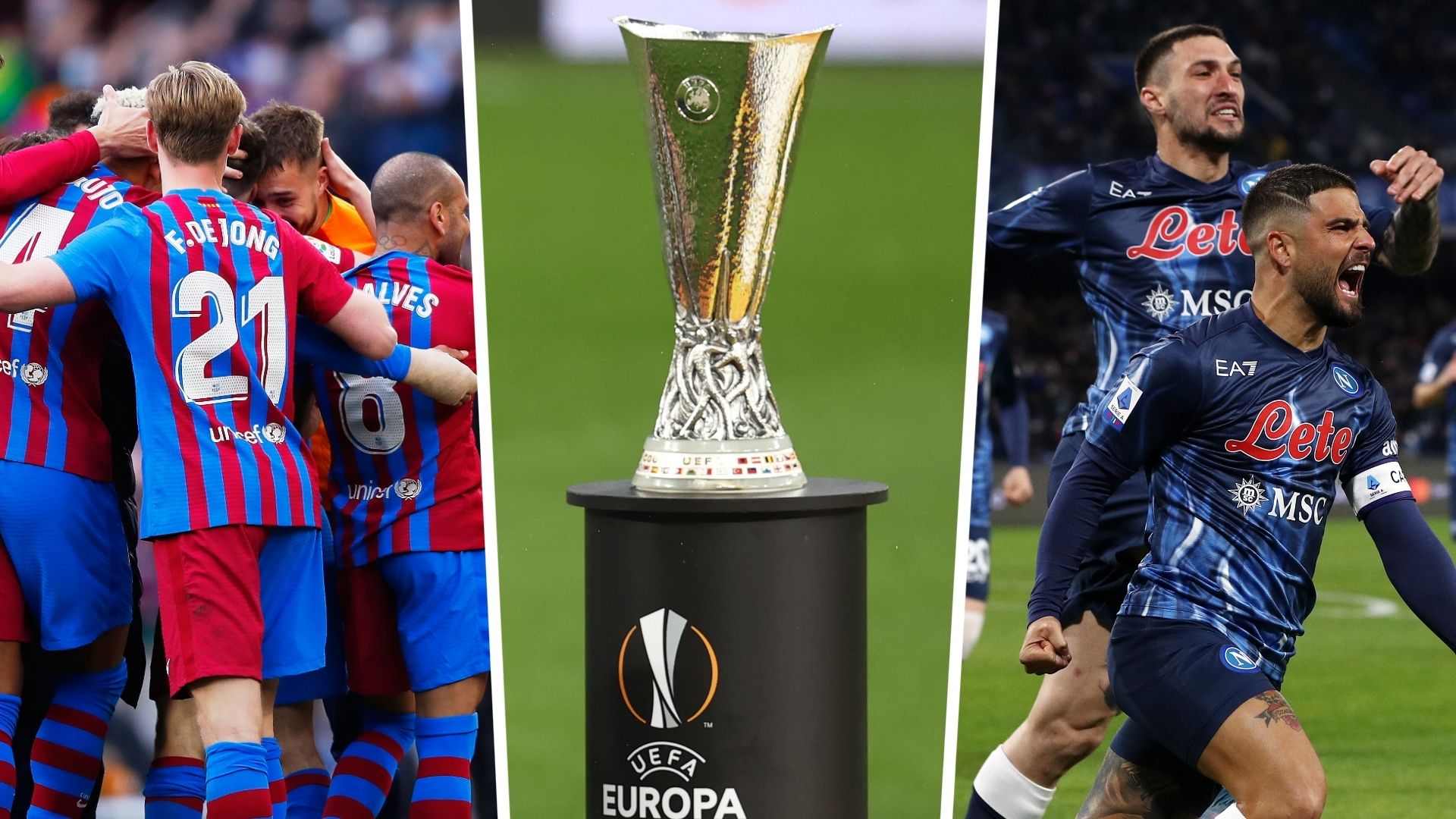 Barcelona, Napoli, Europa League