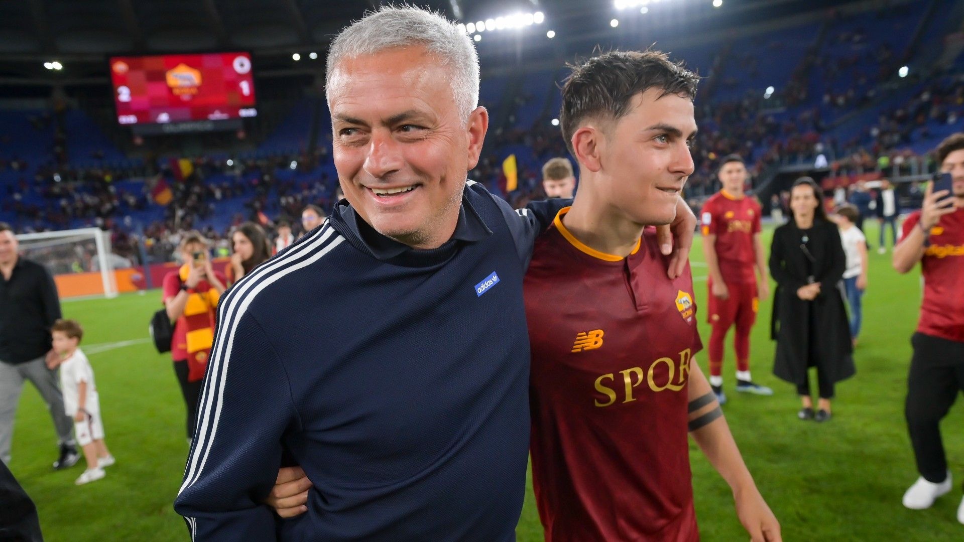 Jose Mourinho Paulo Dybala Roma