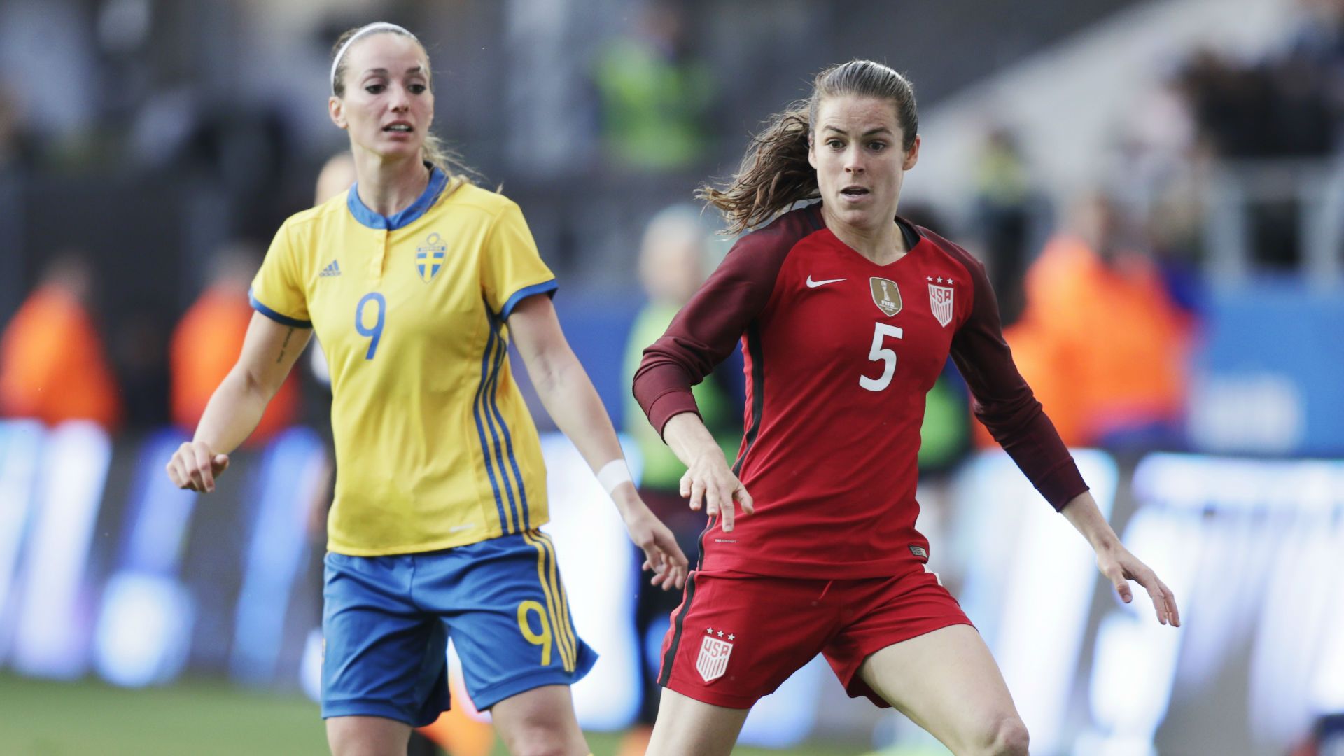 O'Hara USWNT Sweden