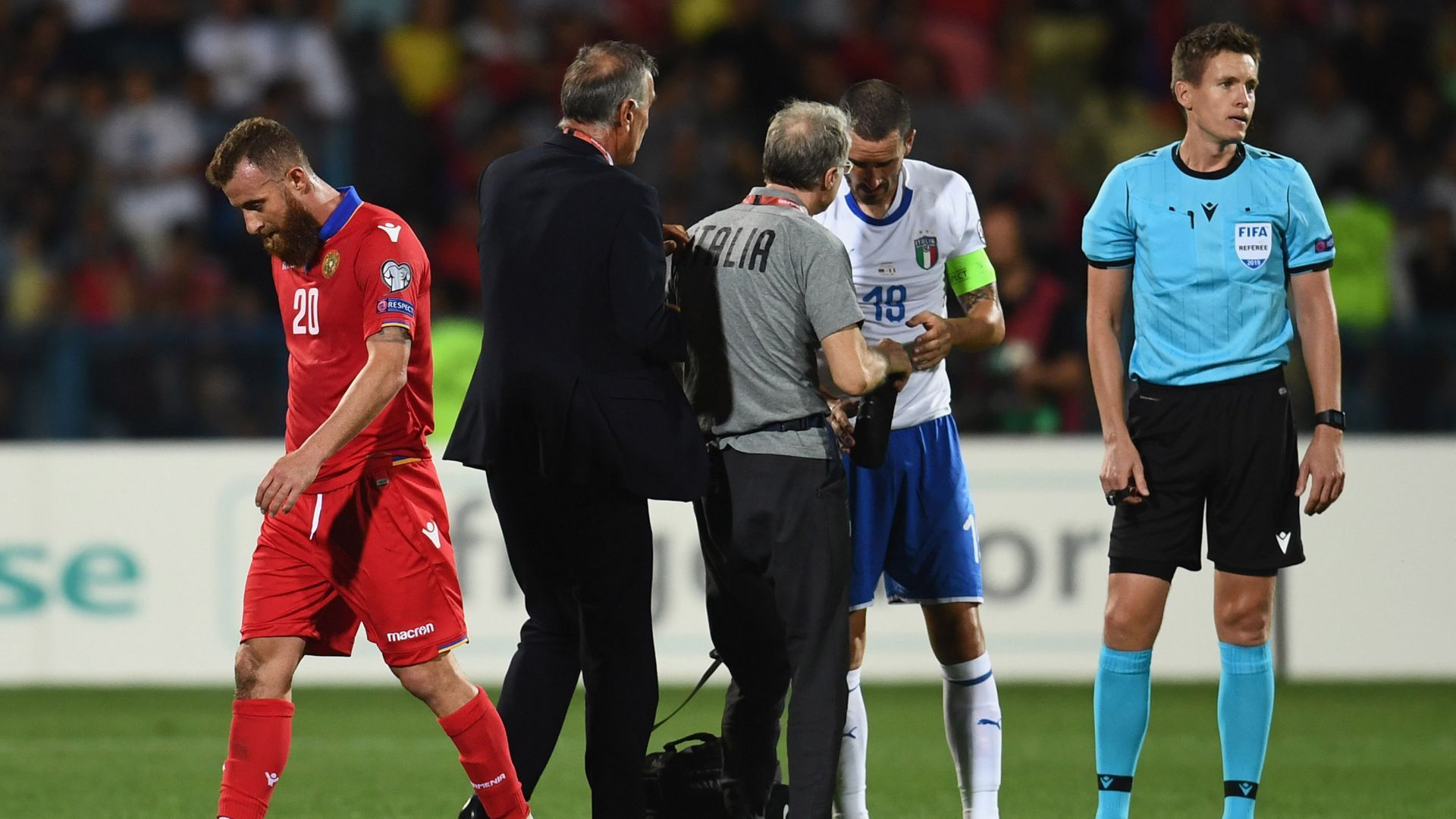 Leonardo Bonucci Armenia Italy UEFA Euro 2020 qualifier