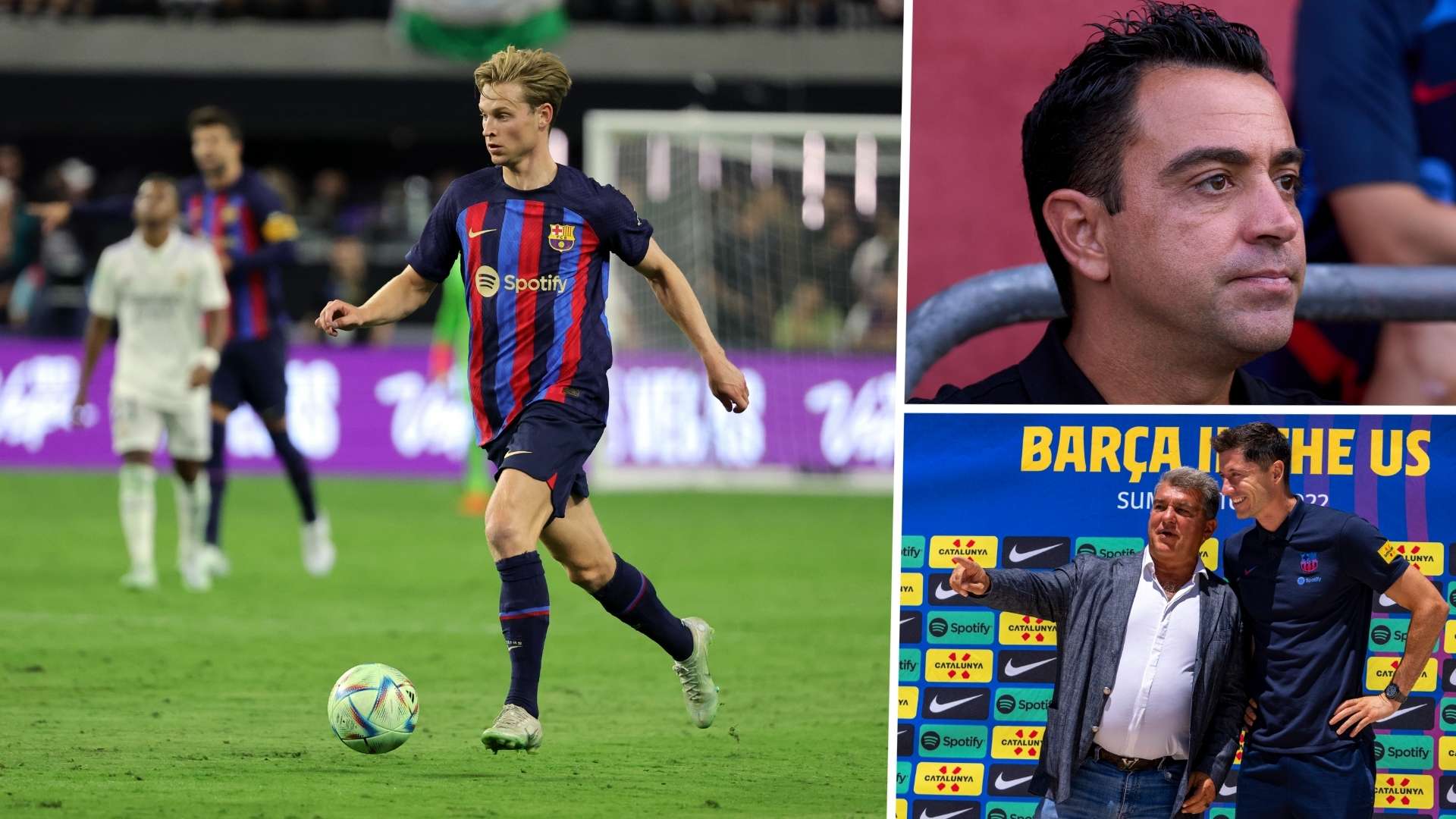 De Jong, Xavi, Laporta