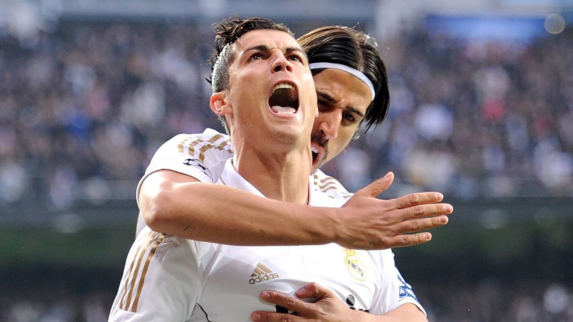Cristiano Ronaldo Sami Khedira Real Madrid