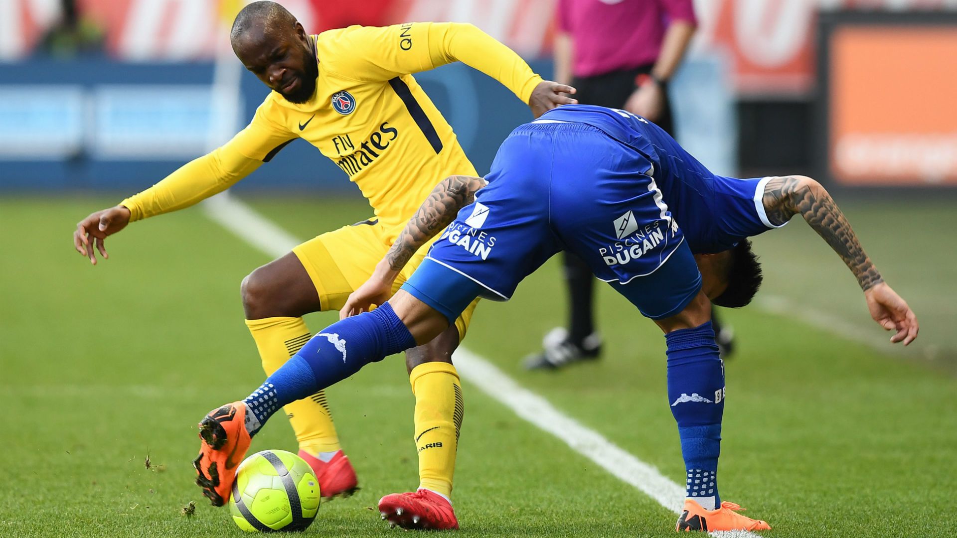 Lassana Diarra Hyunjun Suk Troyes PSG Ligue 1 03032018