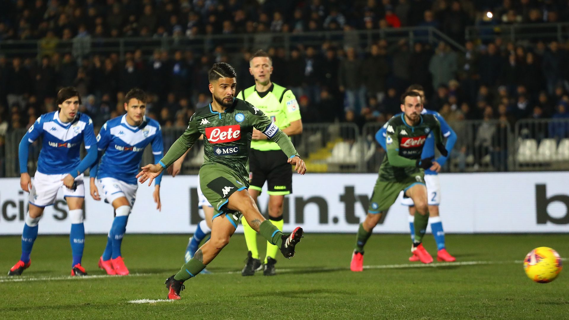 Lorenzo Insigne Brescia Napoli Serie A