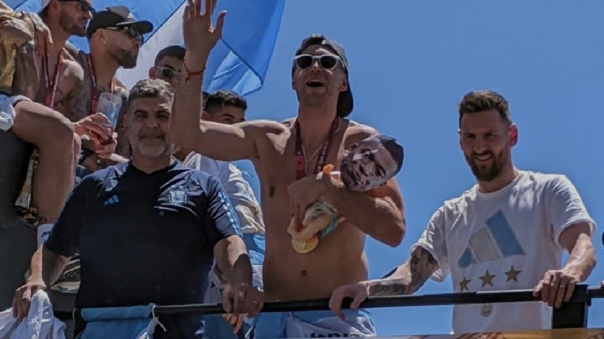 Dibu Martinez Mbappe Messi Argentina 20 12 2022