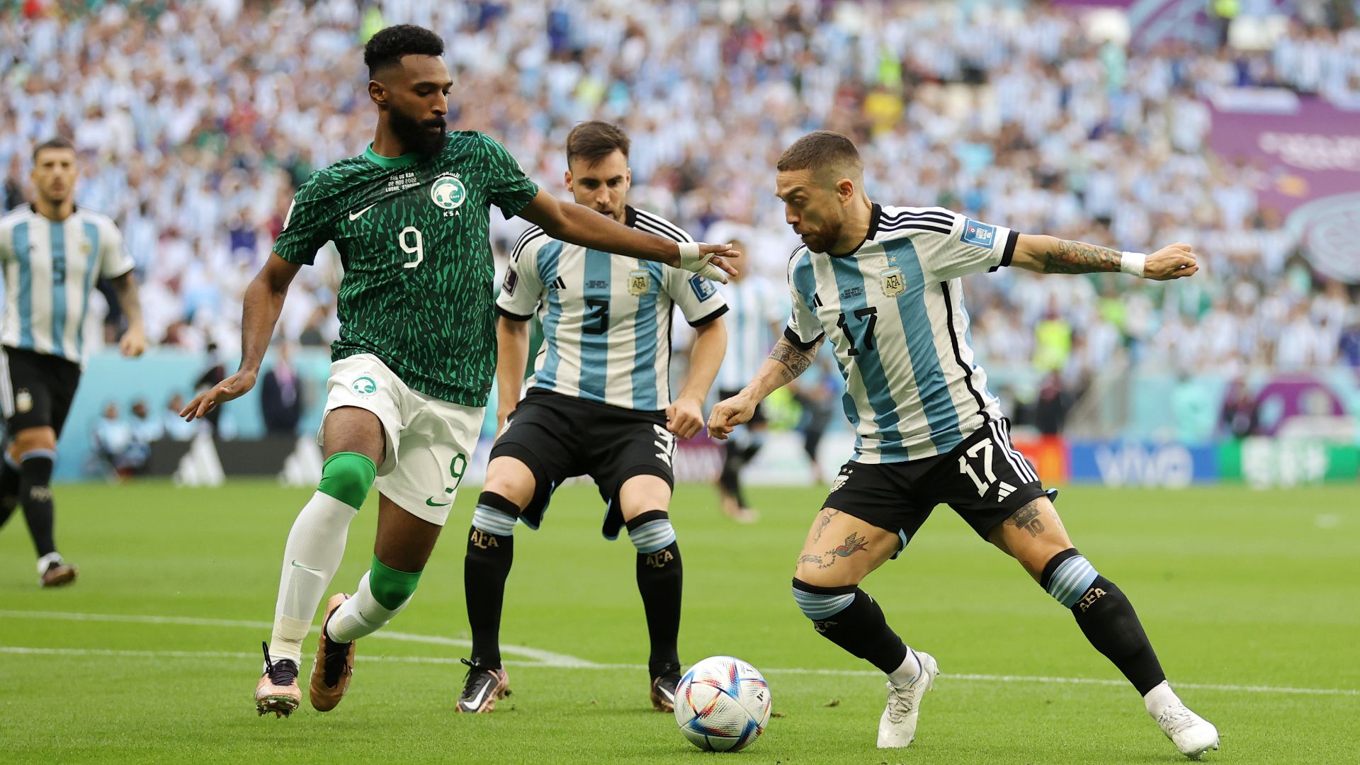 alejandro gomez argentina arabia saudita copa del mundo 22112022