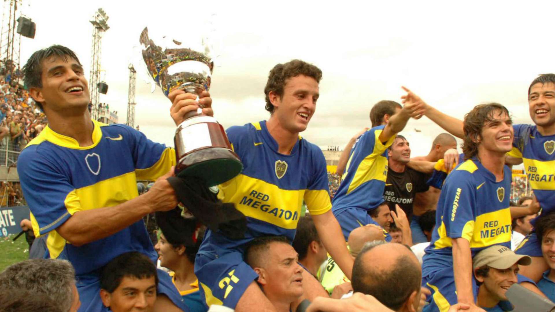 Olimpo Boca Torneo Apertura 2005 Festejos