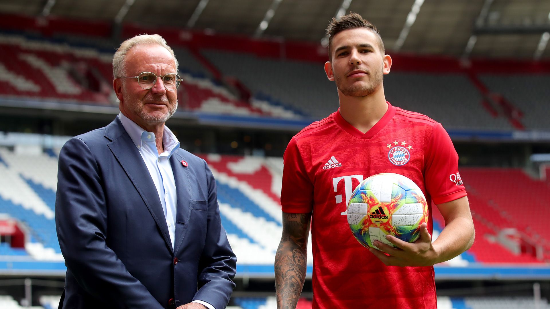 Rummenigge Lucas Hernandez FC Bayern München 0719
