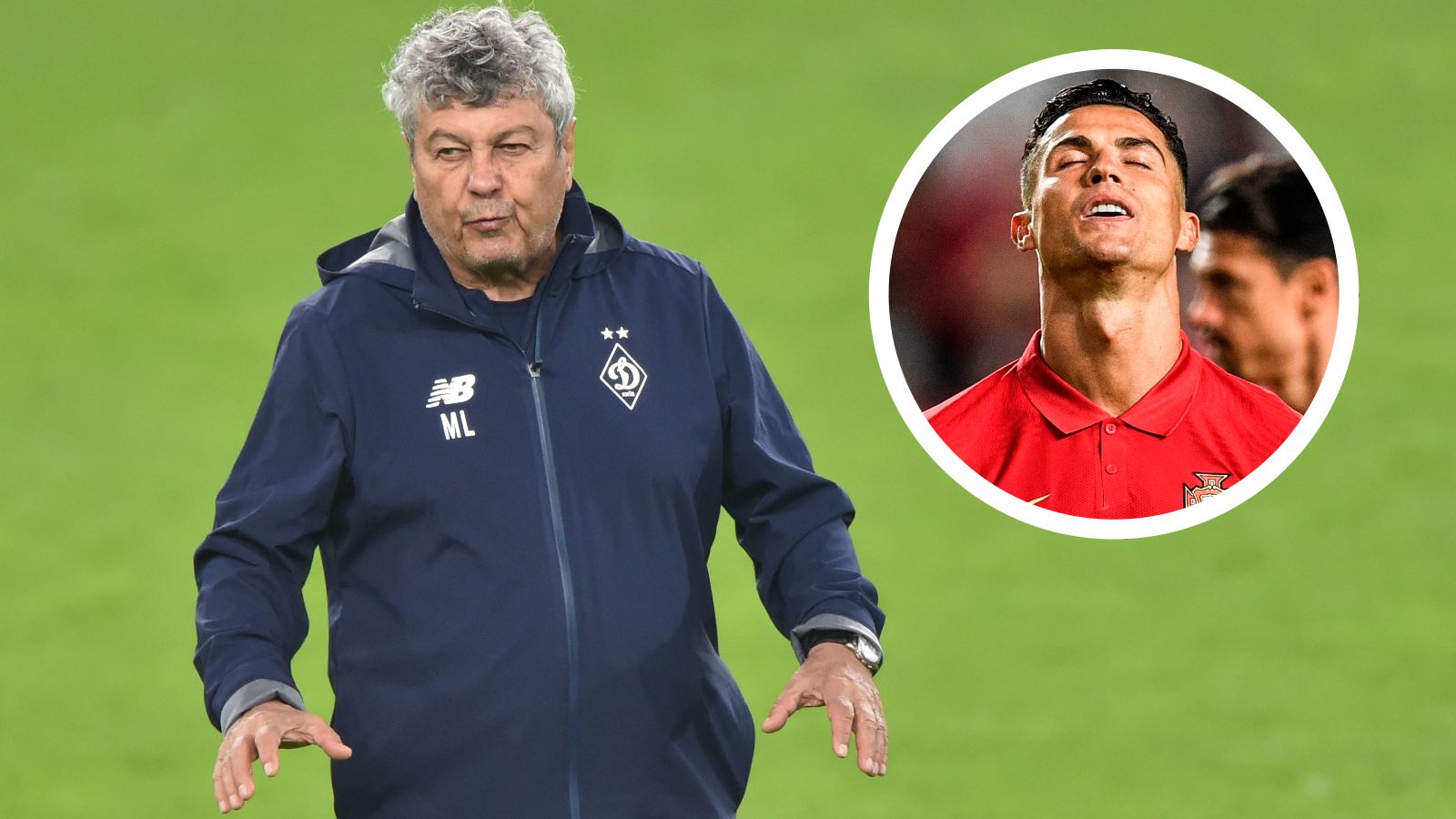 Mircea Lucescu & Cristiano Ronaldo