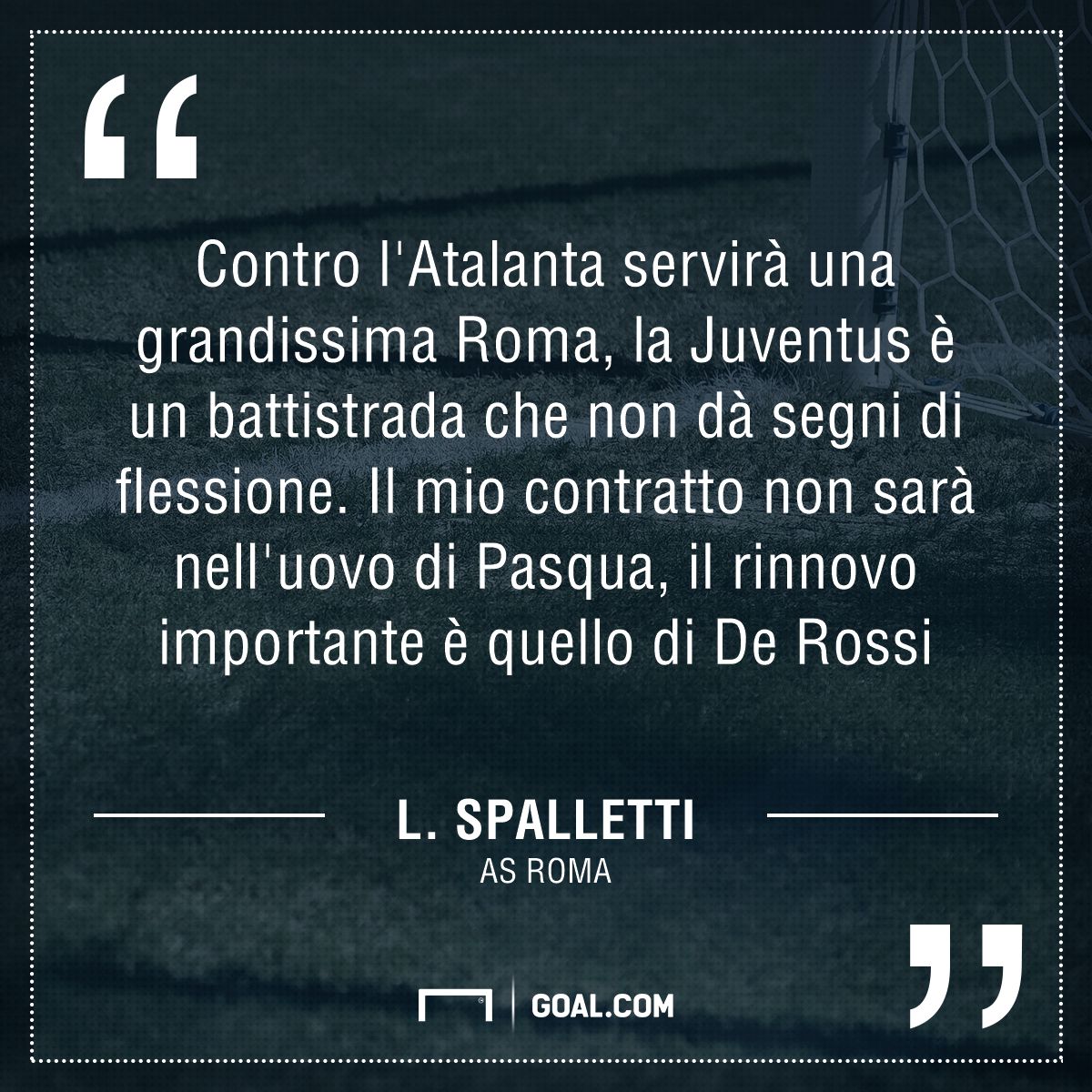 PS Spalletti Roma-Atalanta