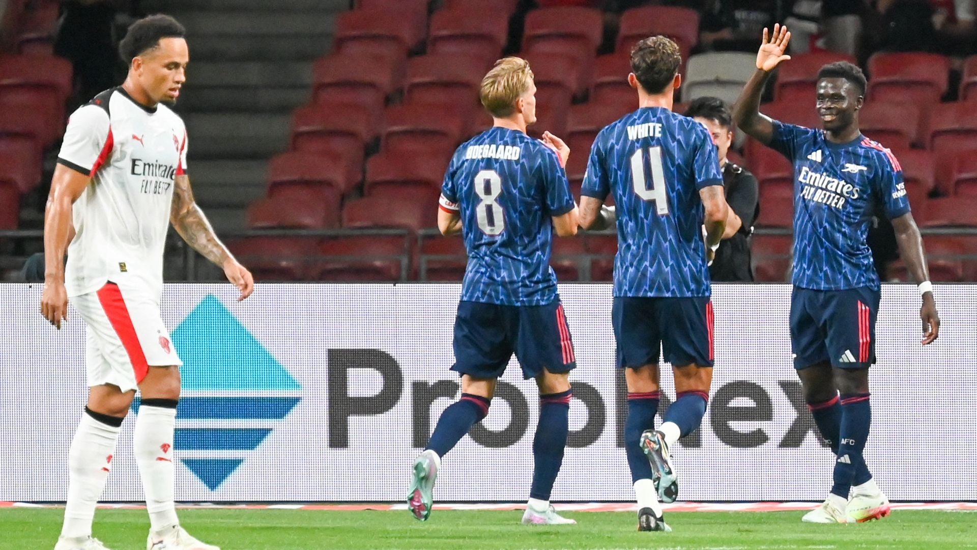 Milan Arsenal Bukayo Saka