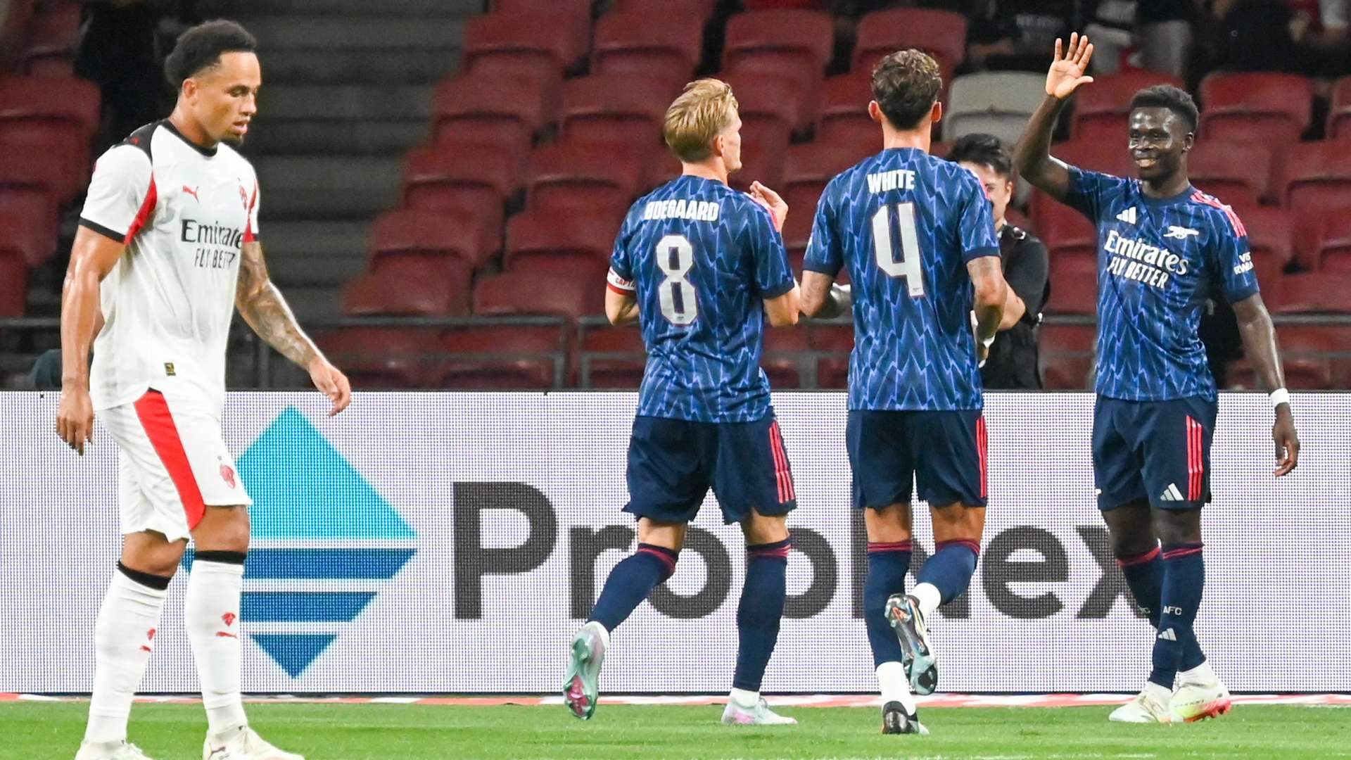 Milan Arsenal Bukayo Saka