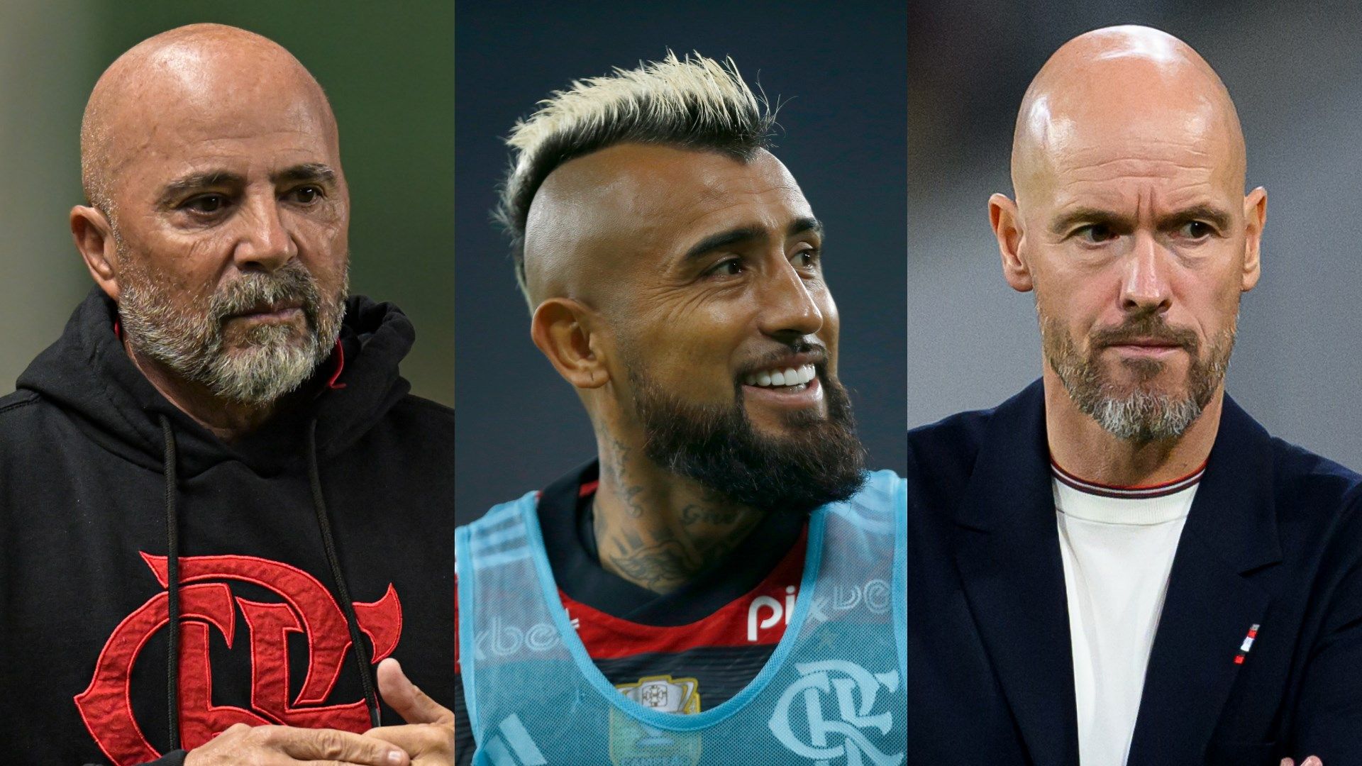 Sampaoli Vidal Ten Hag