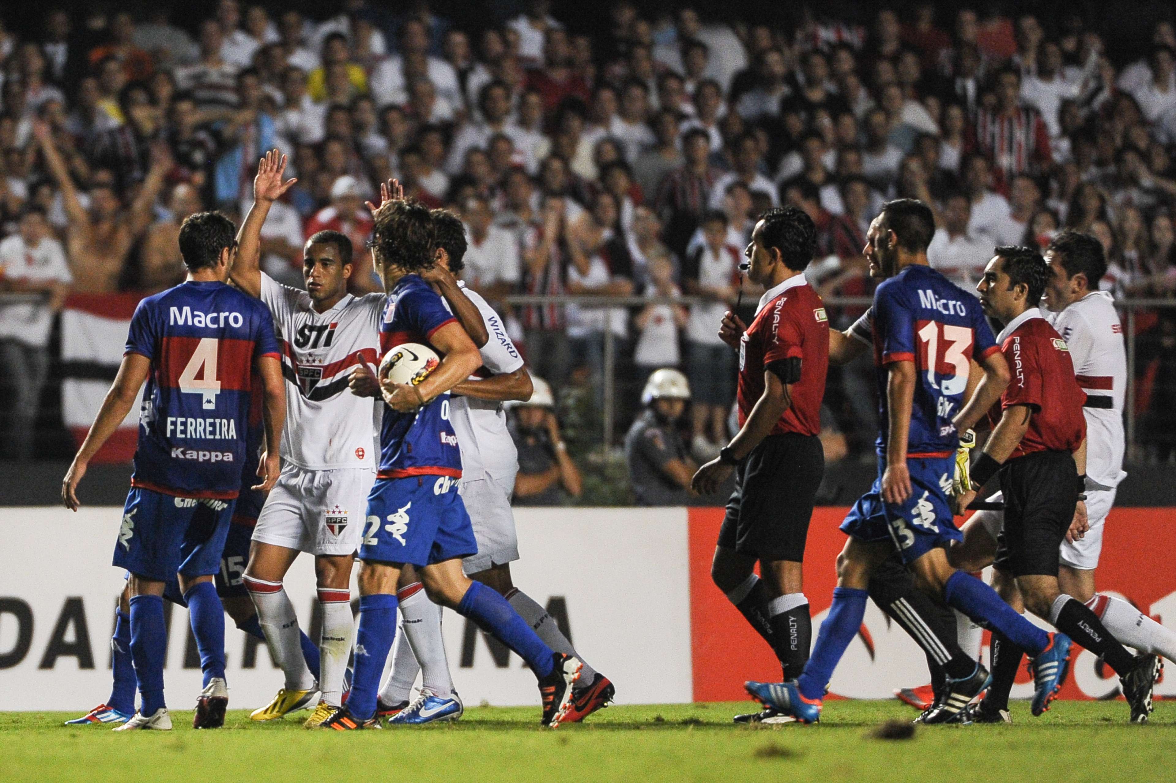 Sao Paulo Tigre Copa Sudamericana 2012 Incidents