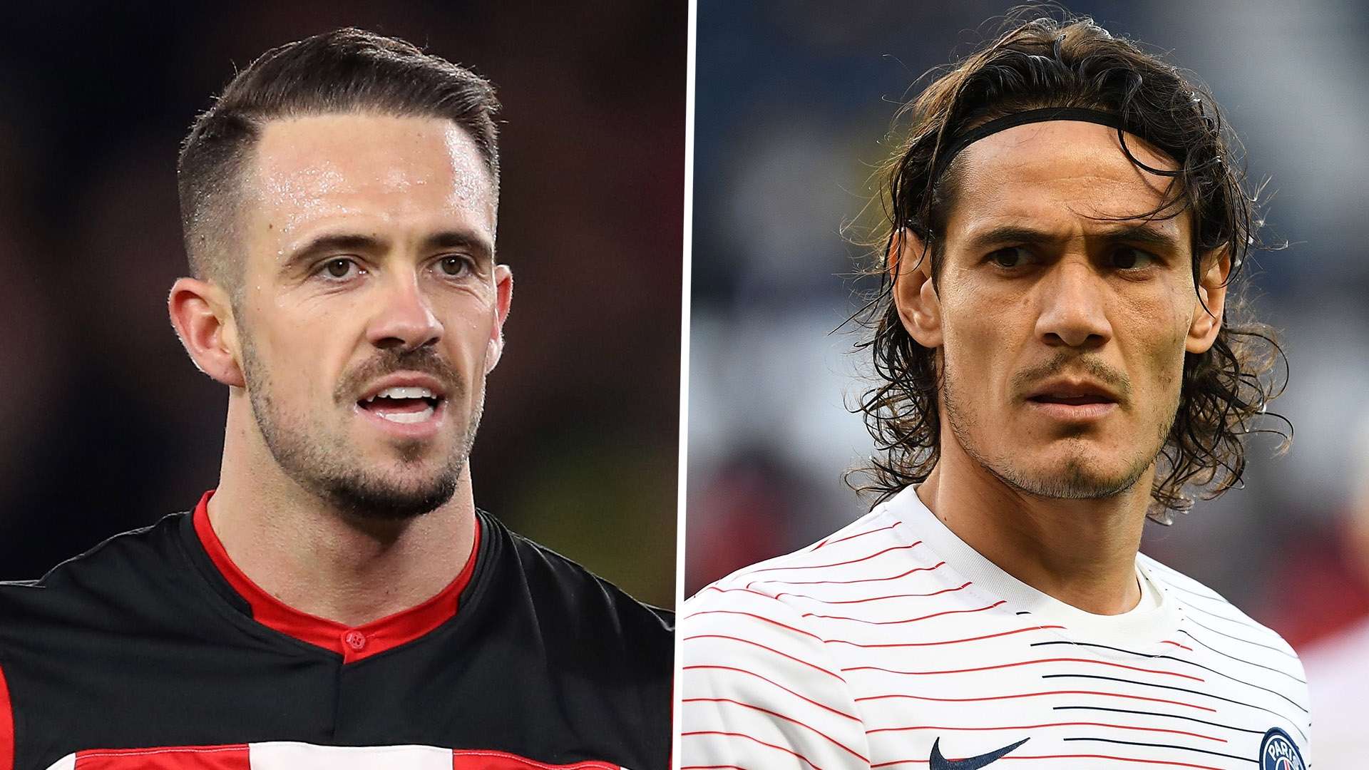 Danny Ings Edinson Cavani