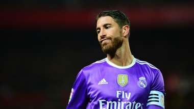 Sergio Ramos Sevilla Real Madrid La Liga 15012017